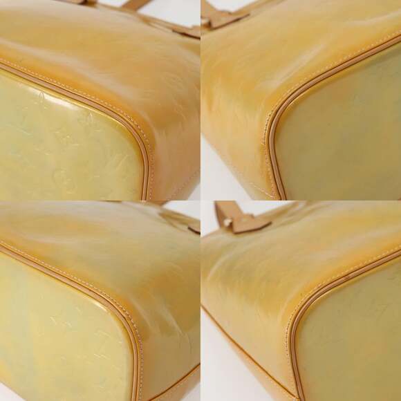 LOUIS VUITTON Monogram Vernis Houston Hand Bag Gris M91053 - Picture 10 of 12